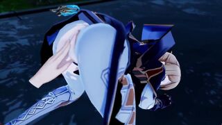 Genshin Impact: UPTIGHT KNIGHT JEAN SNEAKS OUT AT NIGHT FOR SOME COCK