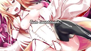 Stroke with my Fluffy Tail~ | Kokonoe Tsubaki ANIME JOI ~ (EDGING,