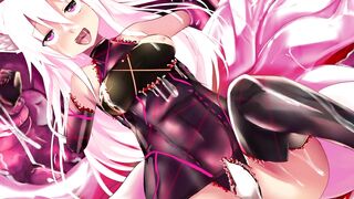 Stroke with my Fluffy Tail~ | Kokonoe Tsubaki ANIME JOI ~ (EDGING,