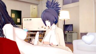 [naruto] Futanari Kurenai Fucked Anko(3d Cartoon)
