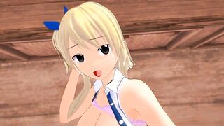 FUTANARI WENDY MARVELL,ERZA SCARLET AND LUCY HEARTFILIA FAIRY TAIL