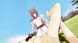 Hero Shield: Futa Raphtalia Suck and Fuck | Taker POV