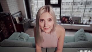 Young pink vagina tastes so sweet to cum into