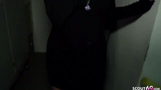 Berlin Party chick Suck Stranger into Garage point of view before go