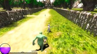 Elf Knight Gisele 3d Hentai Game Gameplay . Cute Elf women into