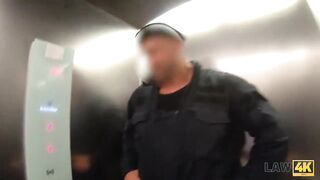 LAW4k. Having twat drilled hard by cops into front of