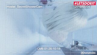 TURNED ON HOSTEL sexy Russian 19 yo Yo Arteya Takes BBC At The