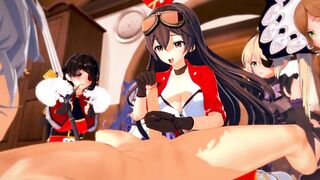 GENSHIN IMPACT FUCKFEST (3D Hentai)