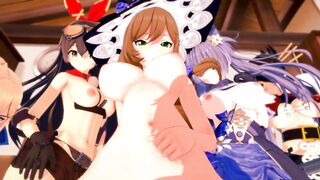 GENSHIN IMPACT FUCKFEST (3D Hentai)