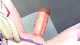 No Game no Life Jibril Boned! Hard Animated Hentai Kai