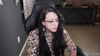 Fake teacher "forgets" to log off online school and fucks her husband