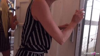 GERMAN SCOUT - MATURE YELENA PICKUP AND POUNDED AT STREET