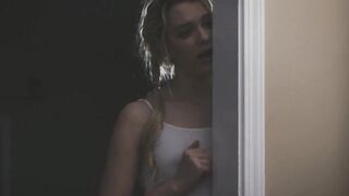 babysitter gets horny spying a couple fucking