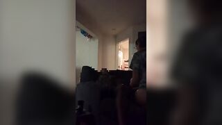 big black dick Destroys & uses White Cunt w Fat Booty CUMSHOT