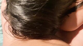 Cuckold Hubby Films Healthy Next Door Sloppy Fucking me Doggy Style