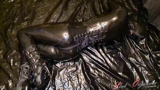 Bimbo- Orgasma Celeste Goddess inside African Pvc Catsuit