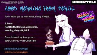 [UNDERTALE] Toriel - Gorgeous Morning Bj | Sexual Audio Play