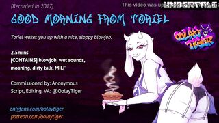 [UNDERTALE] Toriel - Gorgeous Morning Bj | Sexual Audio Play