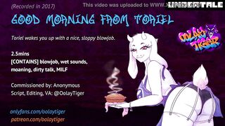 [UNDERTALE] Toriel - Gorgeous Morning Bj | Sexual Audio Play