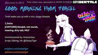 [UNDERTALE] Toriel - Gorgeous Morning Bj | Sexual Audio Play