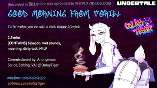 [UNDERTALE] Toriel - Gorgeous Morning Bj | Sexual Audio Play