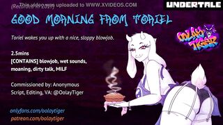 [UNDERTALE] Toriel - Gorgeous Morning Bj | Sexual Audio Play