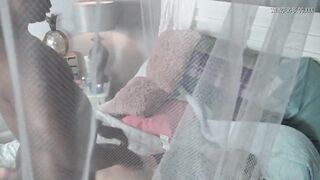 Blonde mom takes long penis african from behind inside swinger