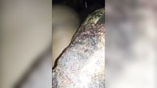 Amateur African Rides Huge Penis