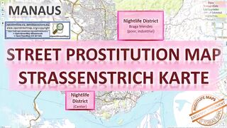 Sao Paulo, Brazil, Sex Map, Street Prostitution Map, Grind Parlours,