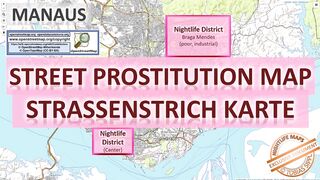 Sao Paulo, Brazil, Sex Map, Street Prostitution Map, Grind Parlours,