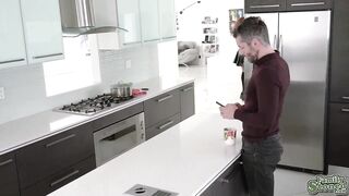 Stepdaddy fucking the hell out of his sexy african step-daughter