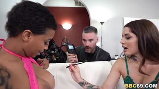 September Reign & Vanessa Vega Takes Charles Dera's Huge Penis