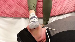 FEM DOM- EAT MY TOES SUB!