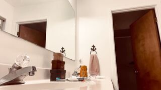 Spying on Mommy while she Gets Ready