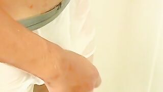 UNBELIEVABLE TWINK TEASE Wet, Waxed, and Wanting It All!