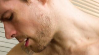 UNLEASH THE Garage BEAST David Skylar UNCHAINS His RAW Animal Instincts On Brandon Andersons helpless ASS