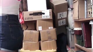 BLASTING THE BIGGEST LOAD OF HER LIFE INTO HER STEAMY ASS HOLE