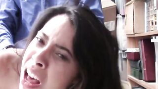 Cop Covers It Petite Blondes Knockout Office Rape