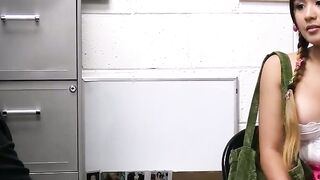 Busty Brunette Thieving Frenzy Lift, Squeak, and Get Screwed