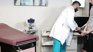 â Prescription for PLEASURE Hot Doc Fucks Hung Baseball Babe to Give Him the Perfect Physical ââ