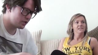 BLASPHEMY UNLEASHED Beautiful British Bombshell Sally Jo Sucked Dry by Brunette آم24971