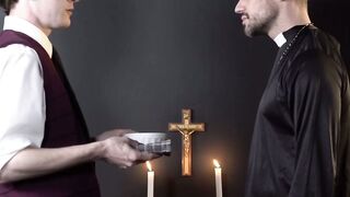 Sacred Orgasm Priestly Punishment for the Sinful Twink