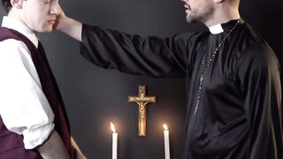 Sacred Orgasm Priestly Punishment for the Sinful Twink