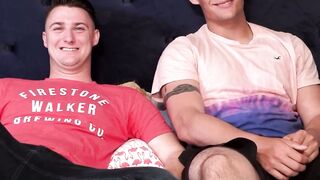 MILITARY MUSCLE HUNGER Josiahs MASSIVE DICK Devours His Buddys ASS