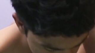 Unreal Skinny Latino Takes His Own Huge Cock Up His Tight Asshole and Barebacks