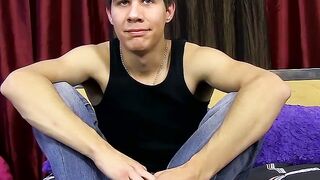 UNBELIEVABLE LEWD TWINK ALERT! James Reddings POV Jerk Session Will BLOW YOUR MIND!