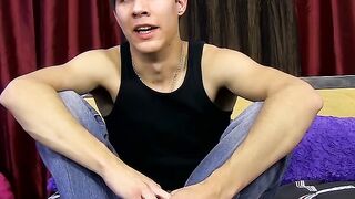 UNBELIEVABLE LEWD TWINK ALERT! James Reddings POV Jerk Session Will BLOW YOUR MIND!
