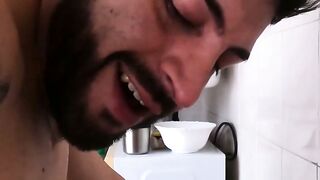 Latina MONSTER Unleashes Juices Beast on Emaciated Soccer Buddy, Liam Cox!