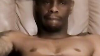 UNBELIEVABLE ACTION! Juicy Ebony Stud Cant Get Enough of Massive White Rod Down His Throat!