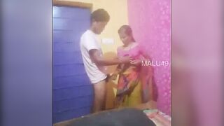 Mallu Wife Teases and Pleasures Her Favorite Client